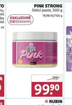 Rossmann Pink strong čistící pasta nabídka