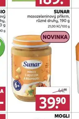 Rossmann Sunar masozeleninový příkrm nabídka