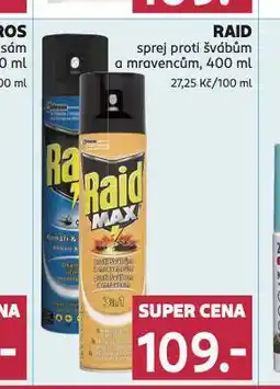 Rossmann Raid sprej proti švábům a mravencům nabídka
