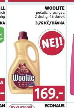 Rossmann Woolite pečující prací gel nabídka
