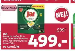 Rossmann Jar kapsle do myčky nabídka