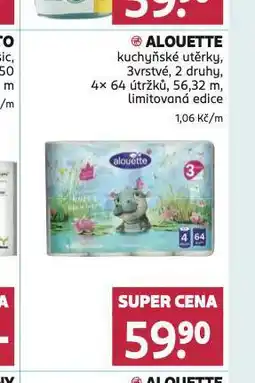 Rossmann Alouette kuchyňské utěrky nabídka