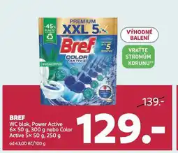 Rossmann Bref wc blok, power aktiv nabídka