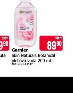 Teta Garnier skin naturals botanica pleťová voda nabídka