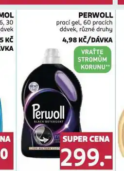 Rossmann Perwoll prací gel nabídka