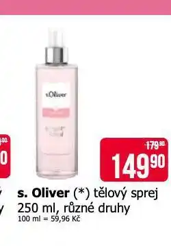Teta S.oliver tělový sprej nabídka