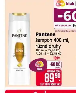 Teta Pantene šampon nabídka