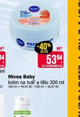 Teta Nivea baby krém nabídka