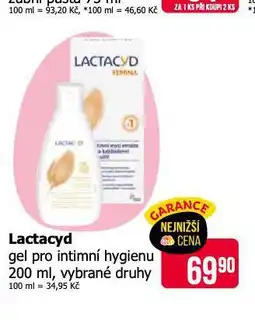 Teta Lactacyd gel pro intimní hygienu nabídka
