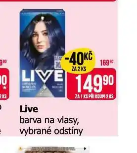 Teta Live barva na vlasy nabídka