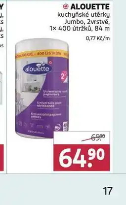 Rossmann Aloette kuchyňské utěrky nabídka
