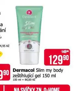 Teta Dermacol slim my body zeštíhlující gel nabídka