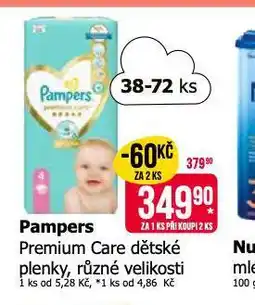 Teta Pampers dětské plenky nabídka
