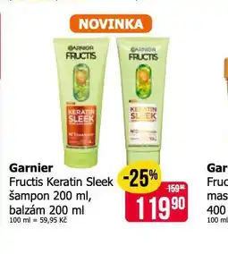 Teta Garnier fructis šampon, balzám nabídka