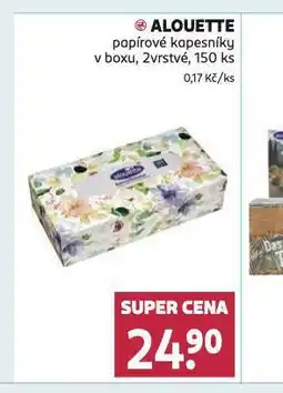 Rossmann Alouette papírové kapesníky nabídka