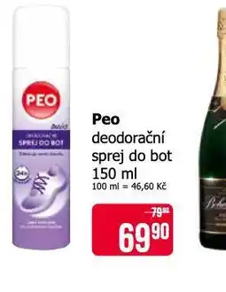Teta Peo deodorační sprej do bot nabídka