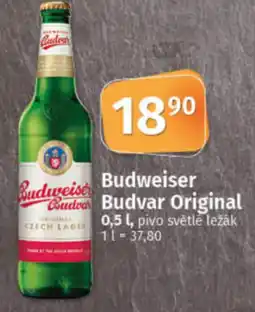 COOP TIP Budweiser Budvar Original nabídka
