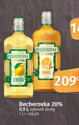 COOP TIP Becherovka 20% nabídka