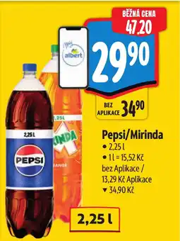 Albert Pepsi/Mirinda nabídka