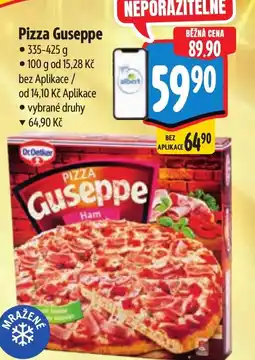 Albert Pizza Guseppe nabídka
