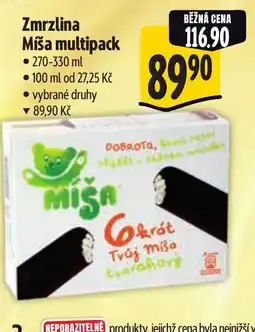 Albert Zmrzlina Míša multipack nabídka
