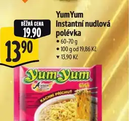 Albert Yum Yum Instantní nudlová polévka nabídka