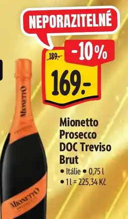 Albert Mionetto Prosecco DOC Treviso Brut nabídka