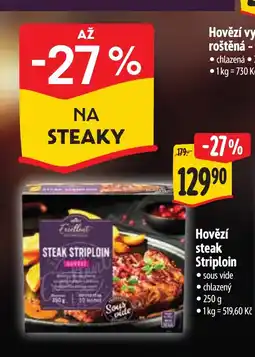 Albert Hovězí steak Striploin nabídka