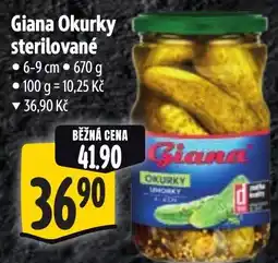 Albert Giana Okurky sterilované nabídka