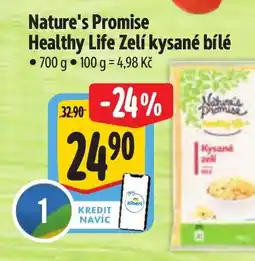 Albert Nature's Promise Healthy Life Zelí kysané bílé nabídka
