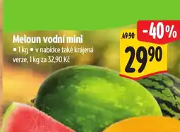 Albert Meloun vodní mini nabídka