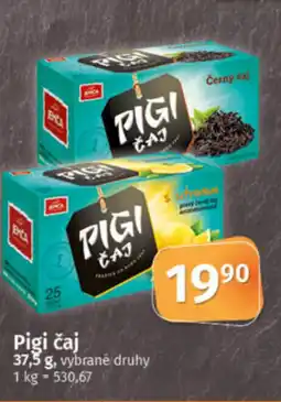 COOP TIP Pigi čaj nabídka