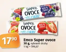COOP TIP Emco Super ovoce nabídka
