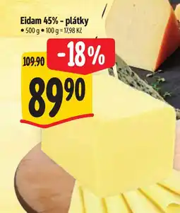 Albert Eidam 45% - plátky nabídka