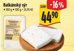 Albert Balkánský sýr nabídka