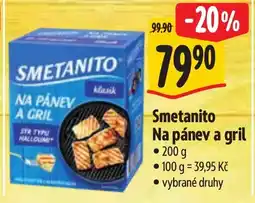 Albert Smetanito Na pánev a gril nabídka