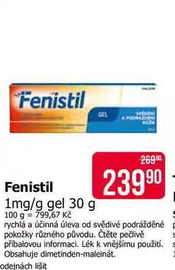 Teta Fenistil 1mg/g gel 30 g nabídka