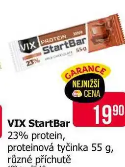 Teta StartBar proteinová tyčinka 55 g, různé příchutě nabídka