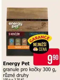 Teta Energy Pet granule pro kočky 300 g, různé druhy nabídka