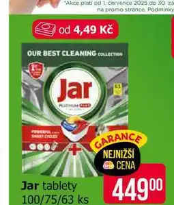 Teta Jar kapsle do myčky 100ks, vybrané druhy nabídka