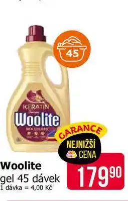 Teta Woolite gel 45 dávek nabídka