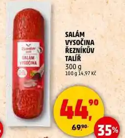 Penny Market SALÁM VYSOČINA ŘEZNÍKŮV TALÍŘ, 300 g nabídka
