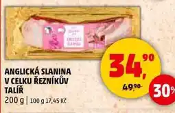 Penny Market ANGLICKÁ SLANINA V CELKU ŘEZNÍKŮV TALÍŘ, 200 g nabídka