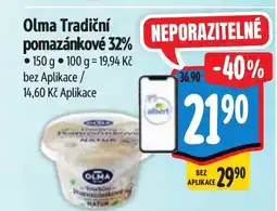 Albert Olma Tradiční pomazánkové 32% nabídka