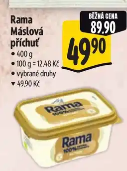 Albert Rama Máslová příchuť nabídka