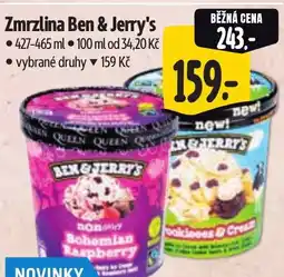 Albert Zmrzlina Ben & Jerry's nabídka