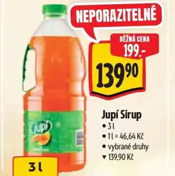 Albert Jupí Sirup nabídka