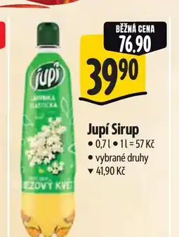 Albert Jupí Sirup nabídka
