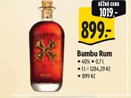 Albert Bumbu Rum nabídka