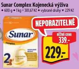 Albert Sunar Complex Kojenecká výživa nabídka